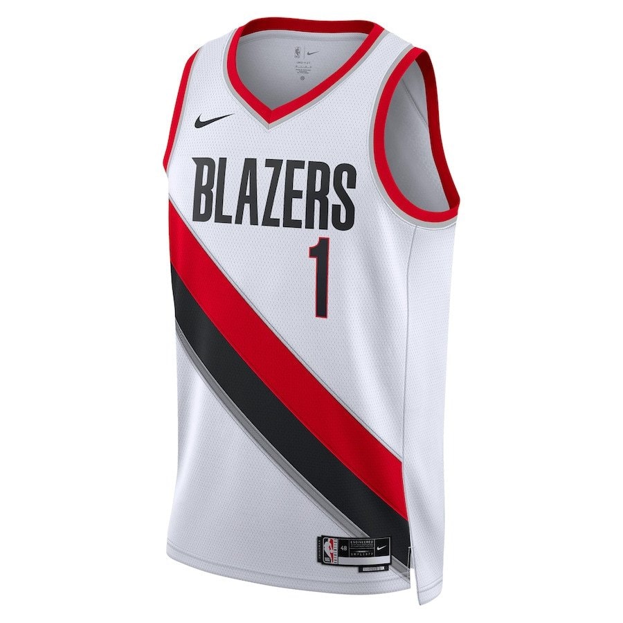 Anfernee Simons Portland Trail Blazers Unisex Swingman Jersey Association Edition White