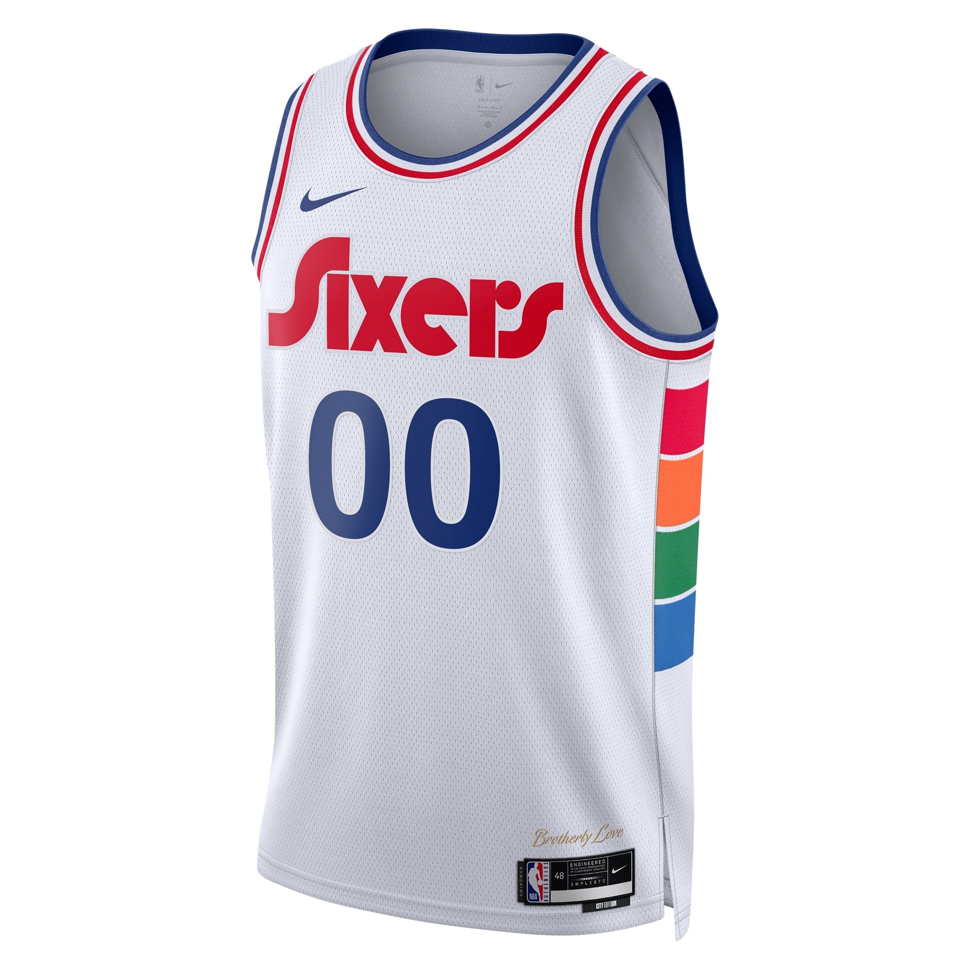 Philadelphia 76ers City Edition Swingman Jersey 2024 Custom Unisex Multicolor