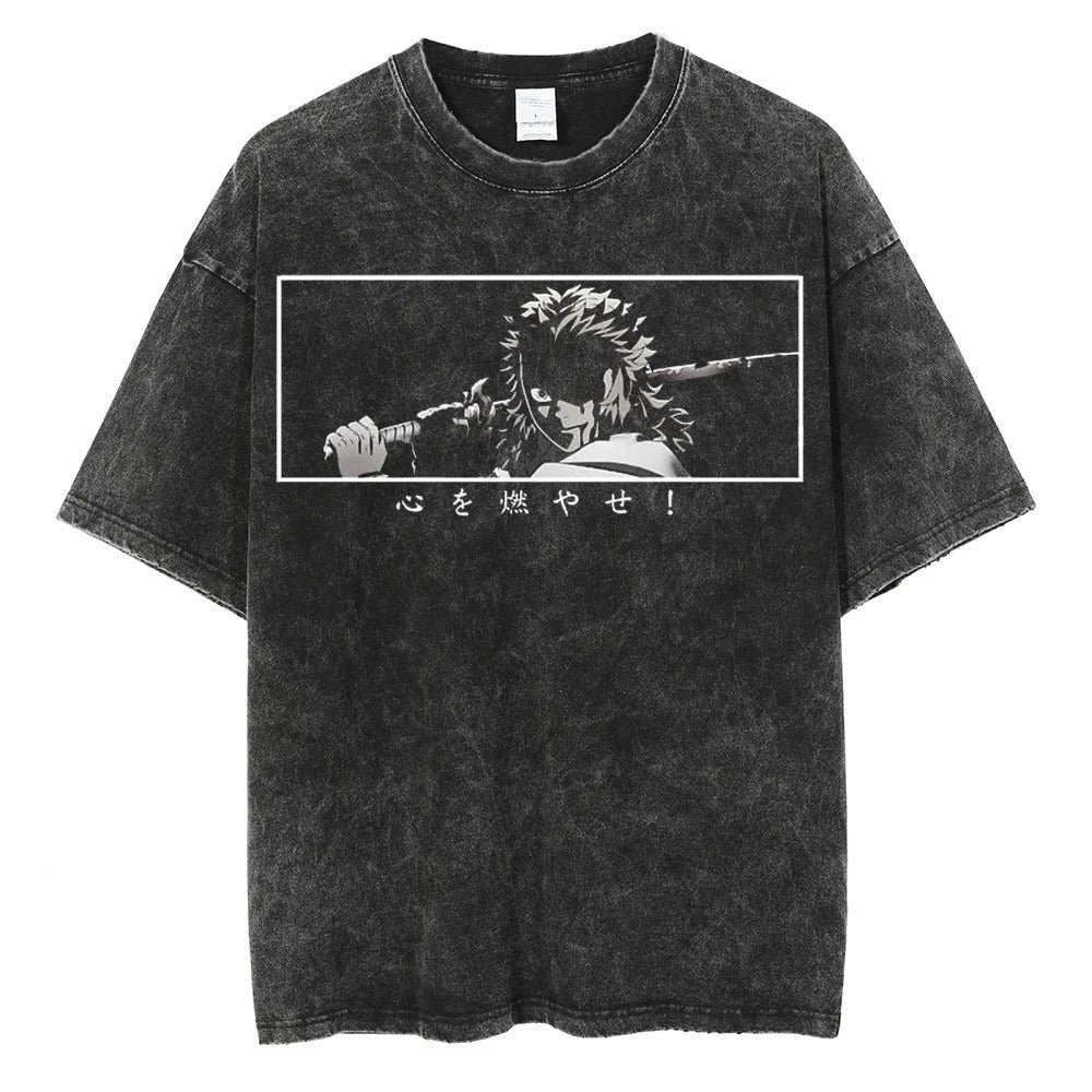 Rengoku Kyojuro "Flame Hashira" Vintage T-shirt