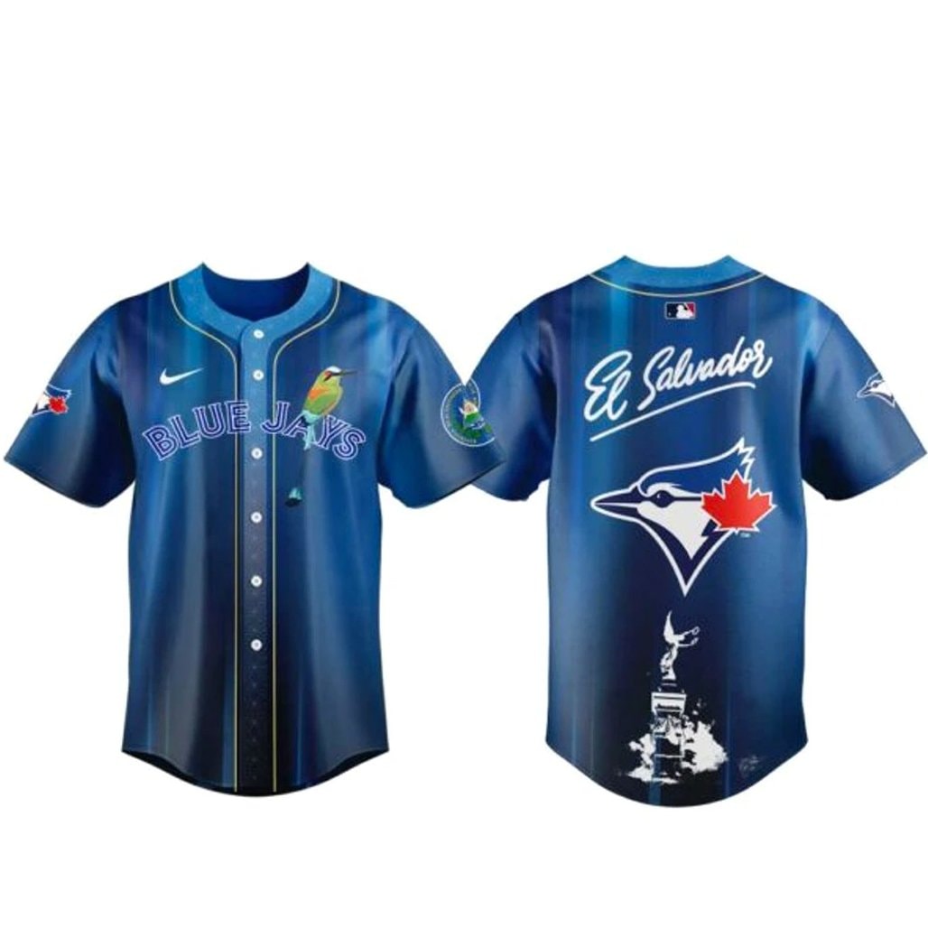 Baseball Team Salvadoran Heritage Day 2026 Baseball Jersey