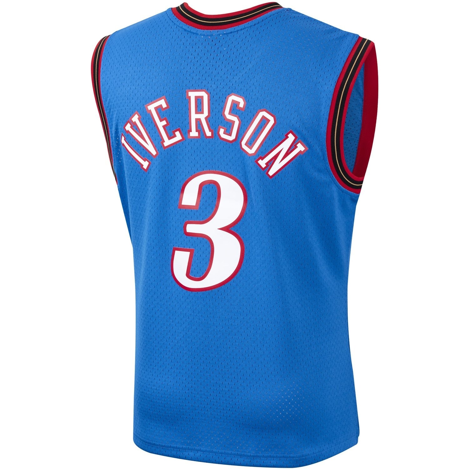 Men's Mitchell & Ness Allen Iverson Royal Philadelphia 76ers 2000-01 Hardwood Classics Swingman Jersey