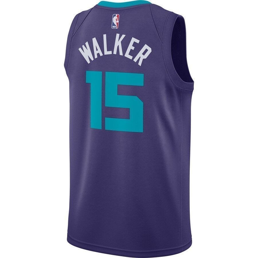 Kemba Walker Charlotte Hornets Swingman Jersey - Statement Edition - Purple
