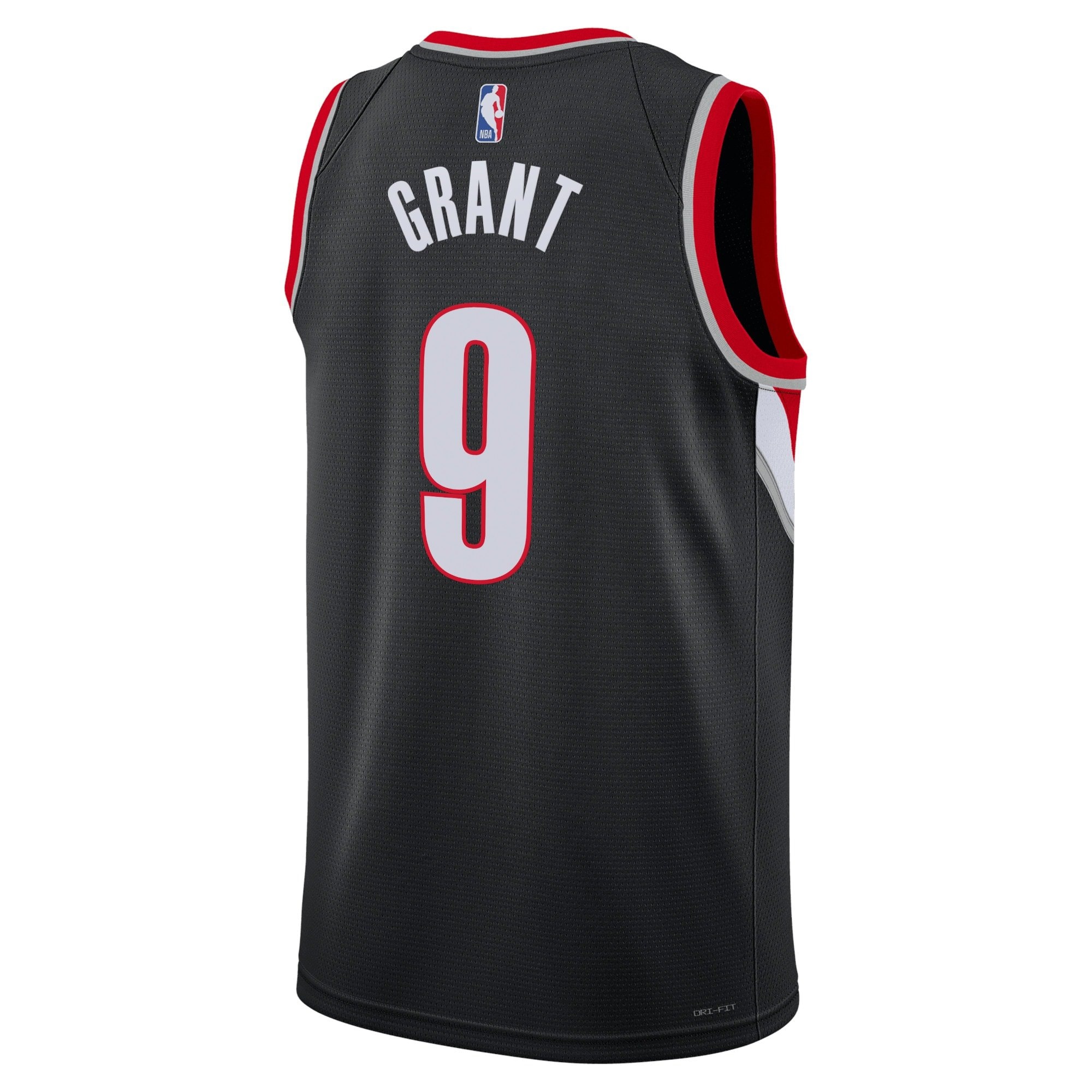 Portland Trail Blazers Icon Edition Swingman Jersey Black Jerami Grant Unisex