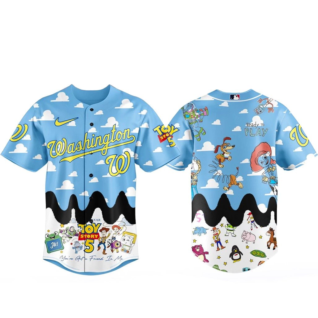 Baseball Team x Toy Story 5 Baseball Jersey Version 1