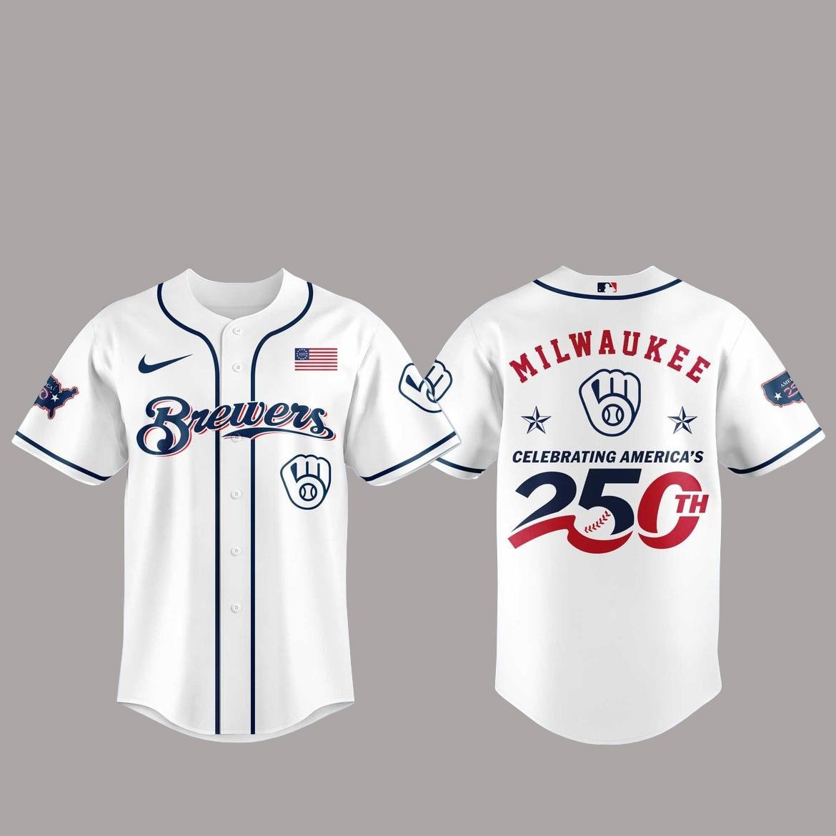 Baseball Team America 250th Anniversary Of USA 2026 Baseball Jersey