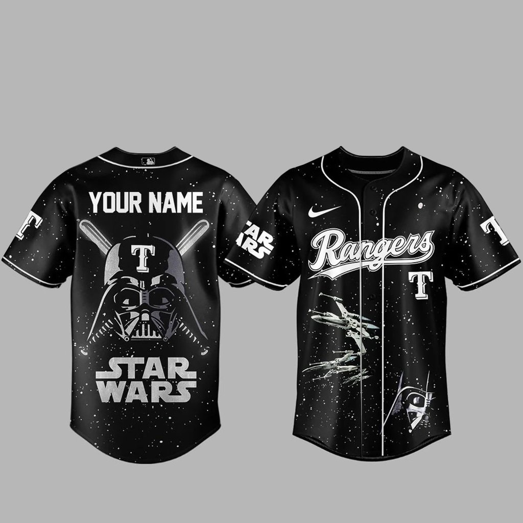 Custom Name Baseball Team x Star Wars 2026 Baseball Jersey