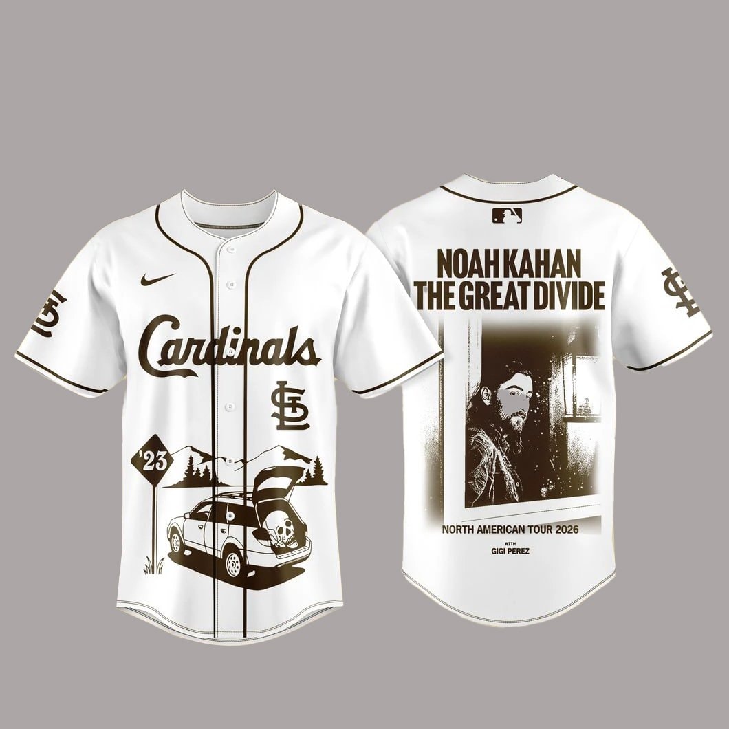 Baseball Team x Noah Kahan The Great Divide Tour 2026 Baseball Jersey
