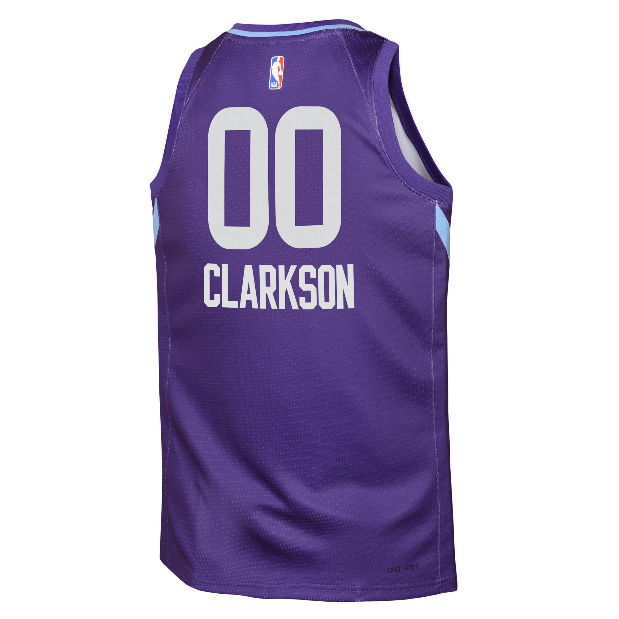 Utah Jazz City Edition Swingman Jersey 2024 Purple Jordan Clarkson Youth