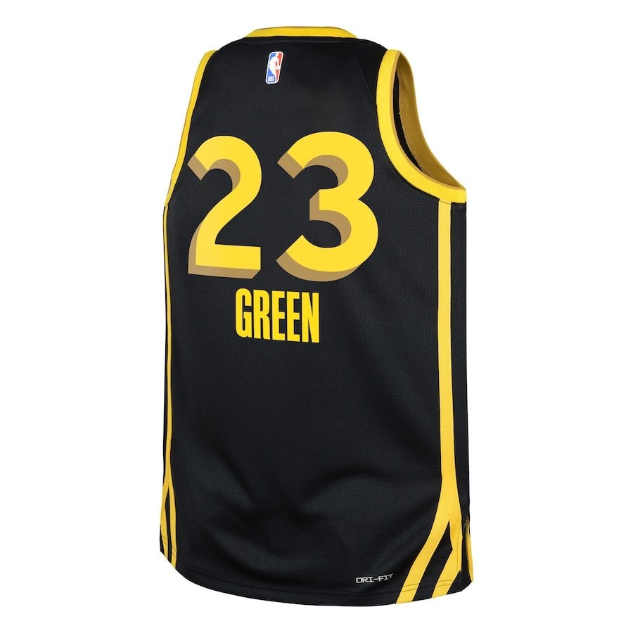 Draymond Green 23 Golden State Warriors 2023/24 City Edition Swingman Youth Jersey Black