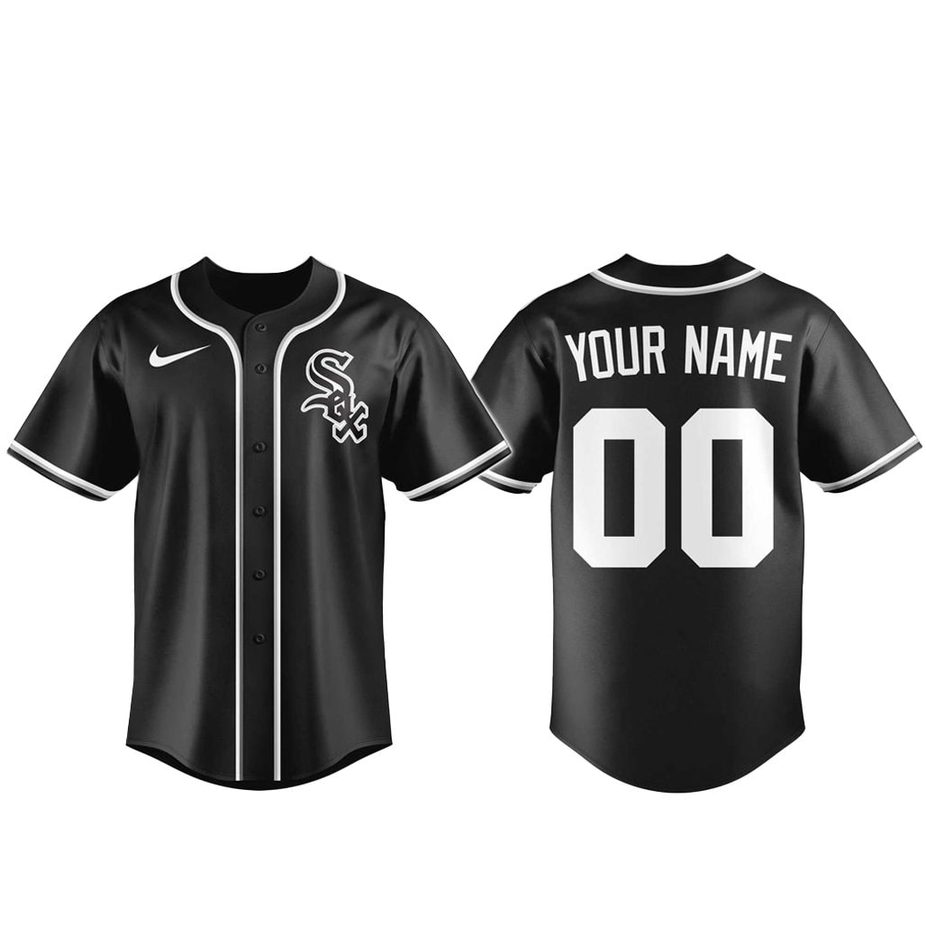 Custom Name and Number Baseball Team Blackout Built For The Night 2026 Baseball Jersey