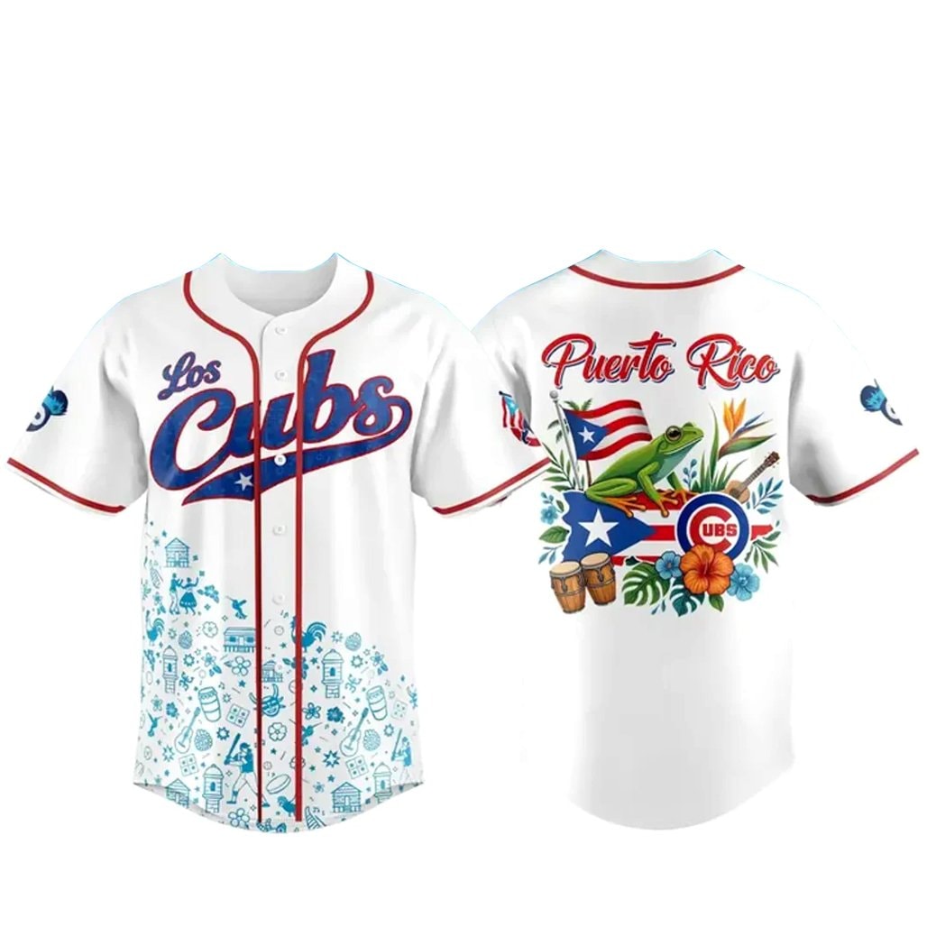 Los Baseball Team x Puerto Rican Heritage 2026 Baseball Jersey