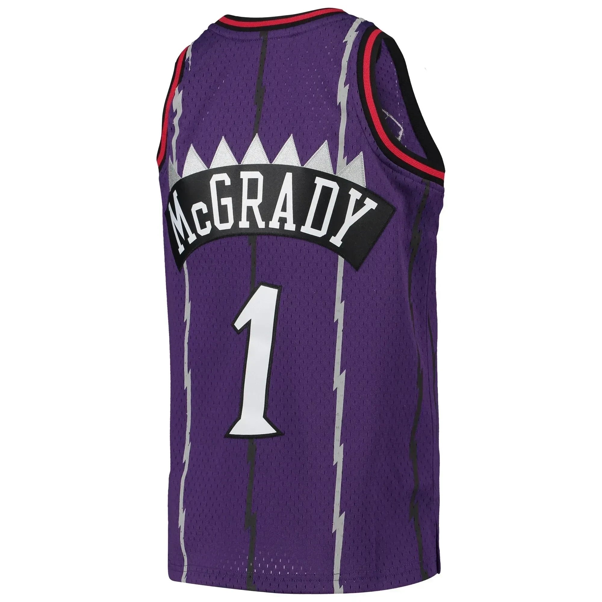 Tracy Mcgrady Toronto Raptors Mitchell Ness Youth 1998-99 Hardwood Classics Swingman Throwback Jersey - Purple