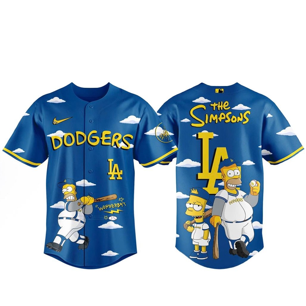 Baseball Team x The Simpsons Wonderbat 2026 Baseball Jersey