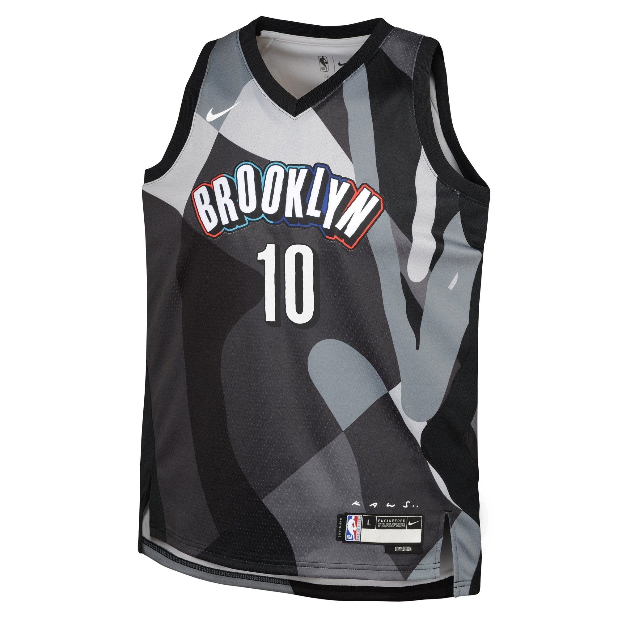 Brooklyn Nets City Edition Swingman Jersey 2024 Silver Ben Simmons Youth