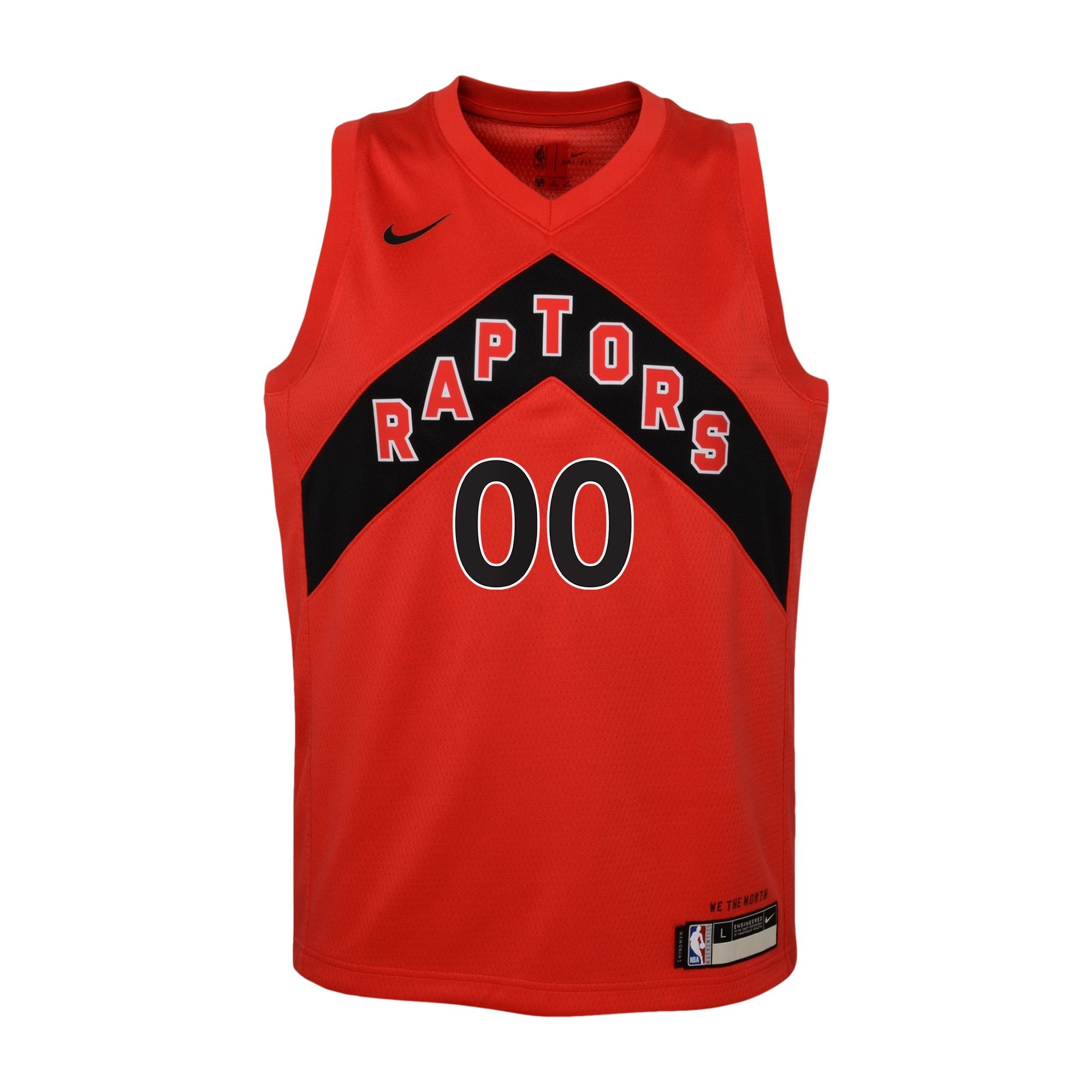 Toronto Raptors Icon Swingman Custom Youth Jersey - Multicolor Polyester S-3XL
