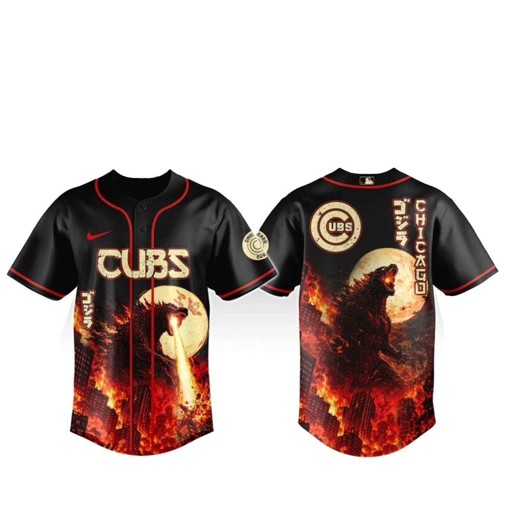 Baseball Team x Godzilla King of Monsters Baseball Jersey