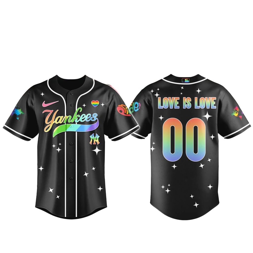 Custom Number Baseball Team Diamond with Pride Baseball Jersey