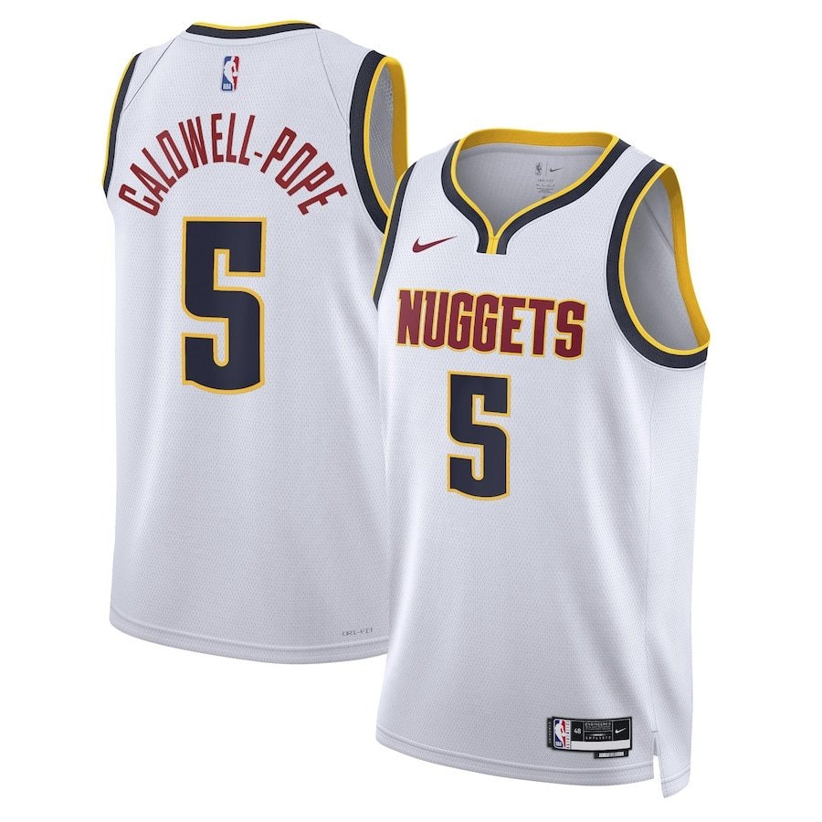 Kentavious Caldwell-Pope Denver Nuggets Unisex Swingman Jersey Association Edition White