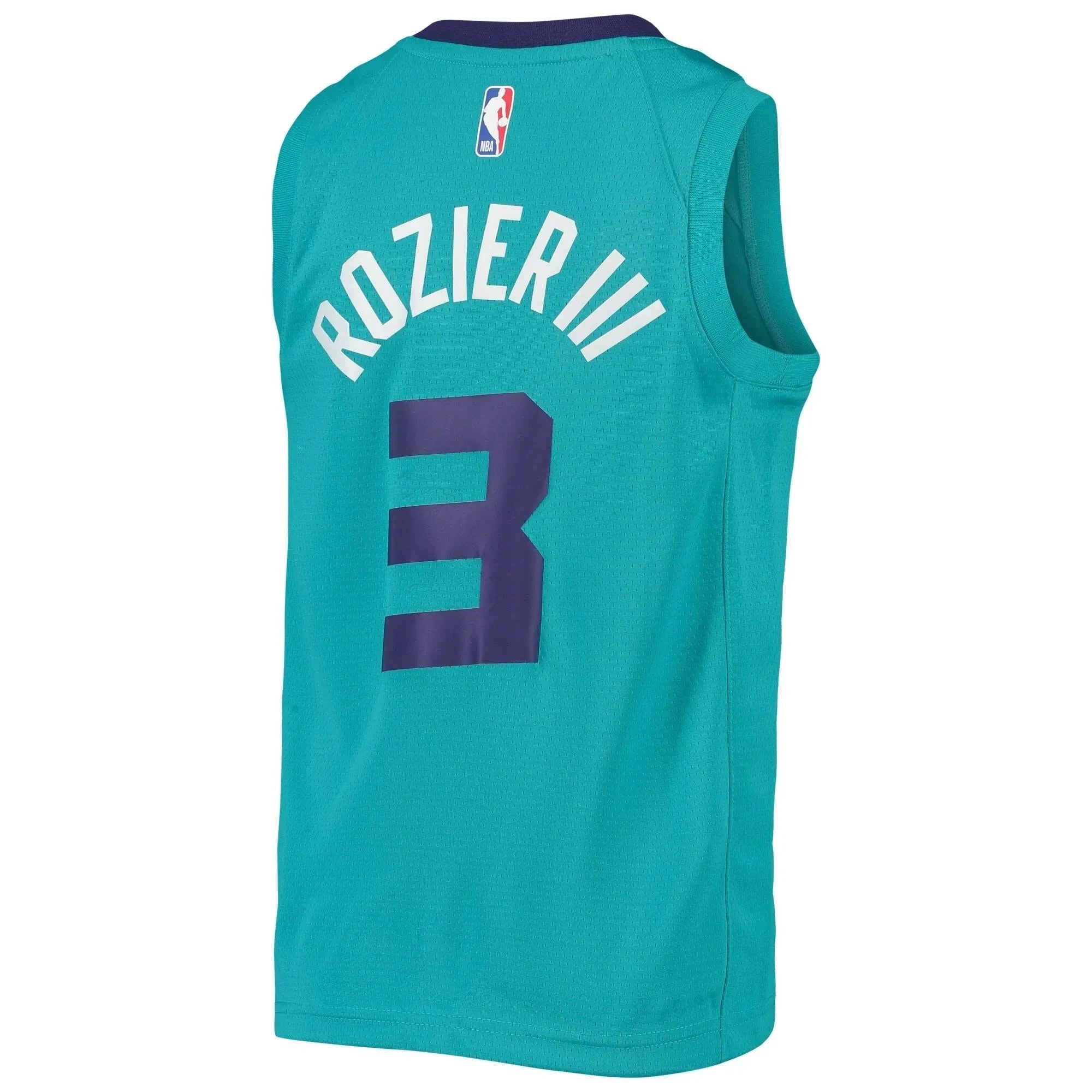Terry Rozier Charlotte Hornets Youth Team Swingman Jersey Teal Multicolor