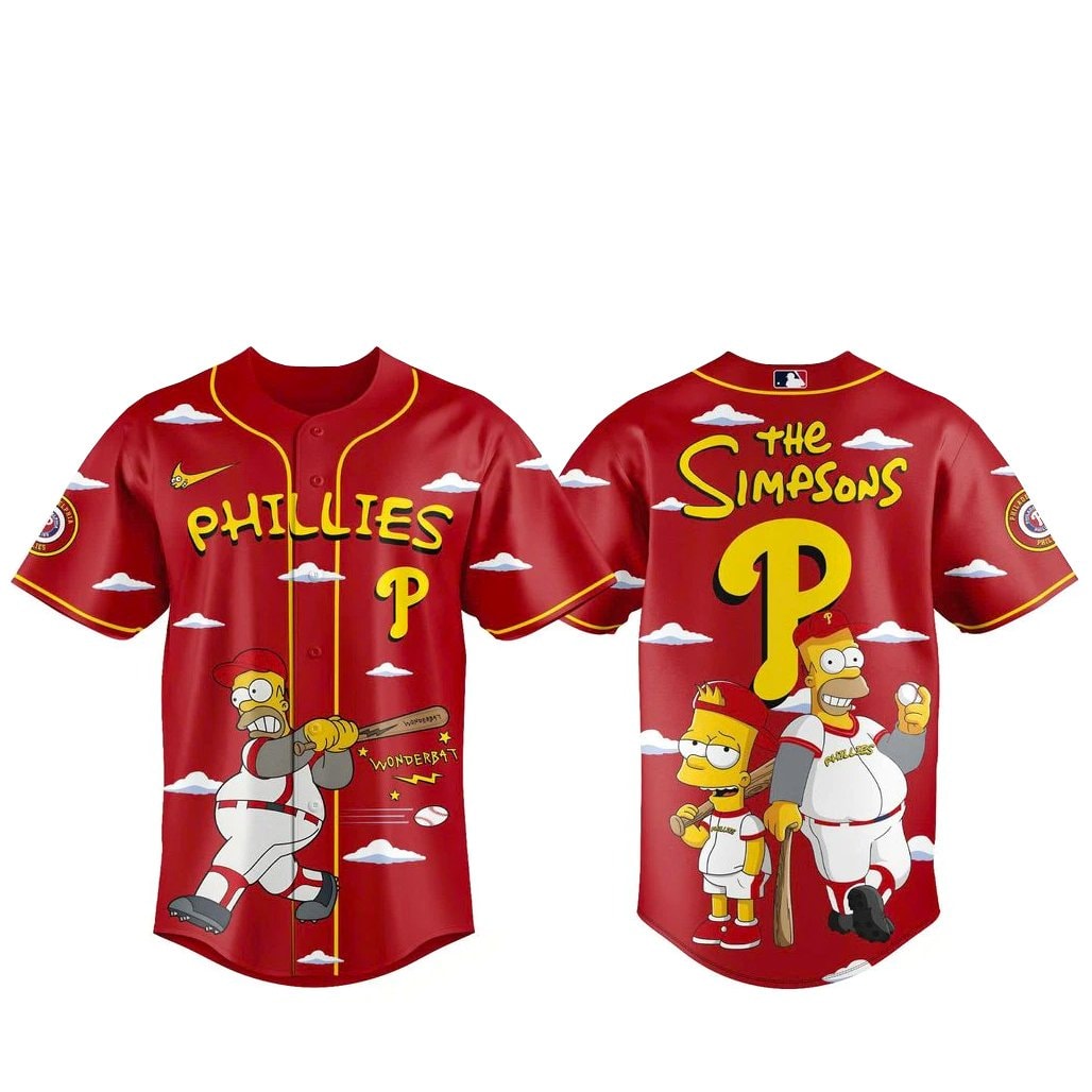 Baseball Team x The Simpsons Wonderbat 2026 Baseball Jersey