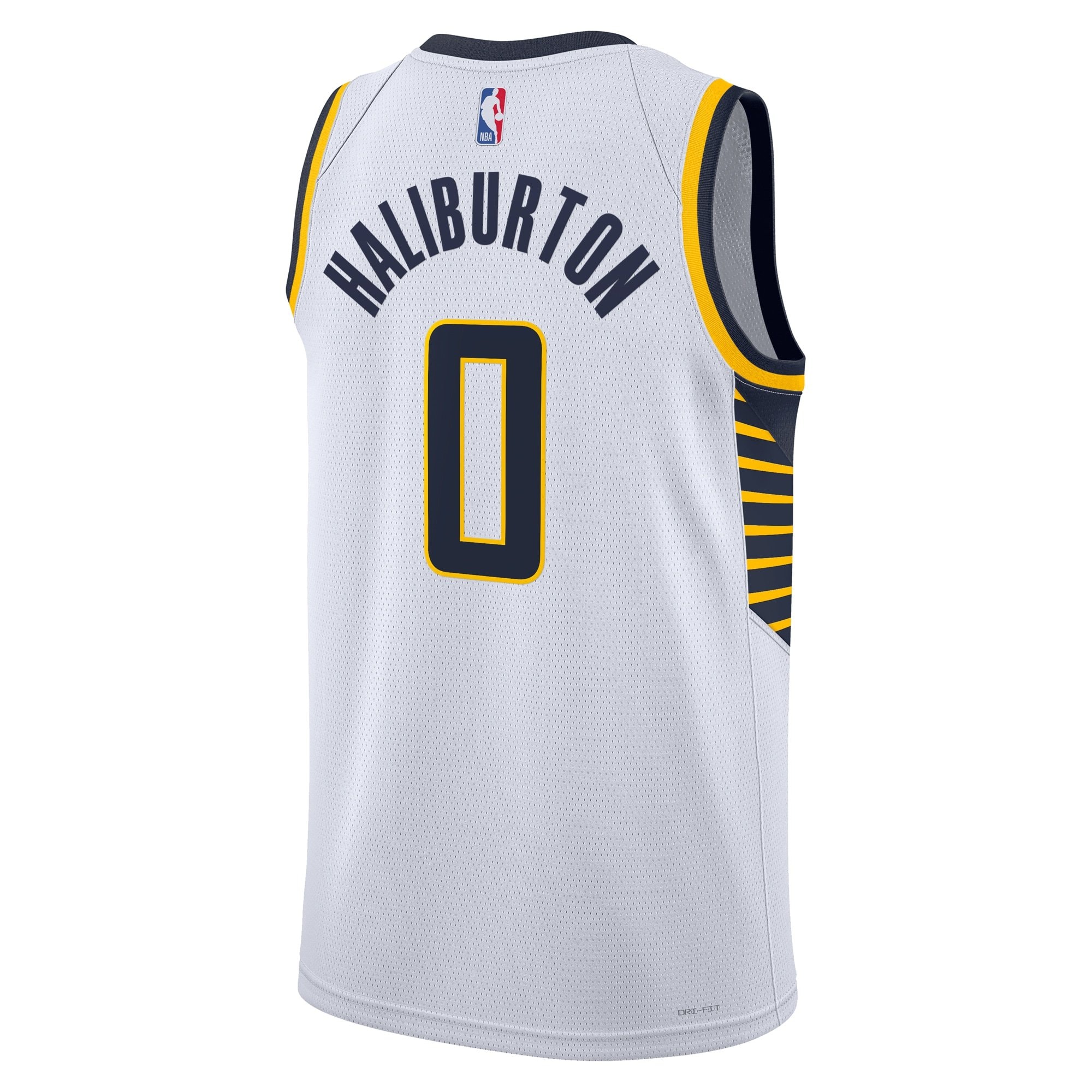 Indiana Pacers Association Edition Swingman Jersey White Tyrese Haliburton Youth