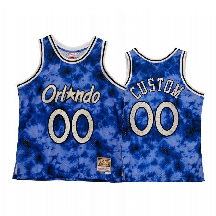 Men's Basketball Team Custom Galaxy Constellation Jersey Royal Hardwood Classics