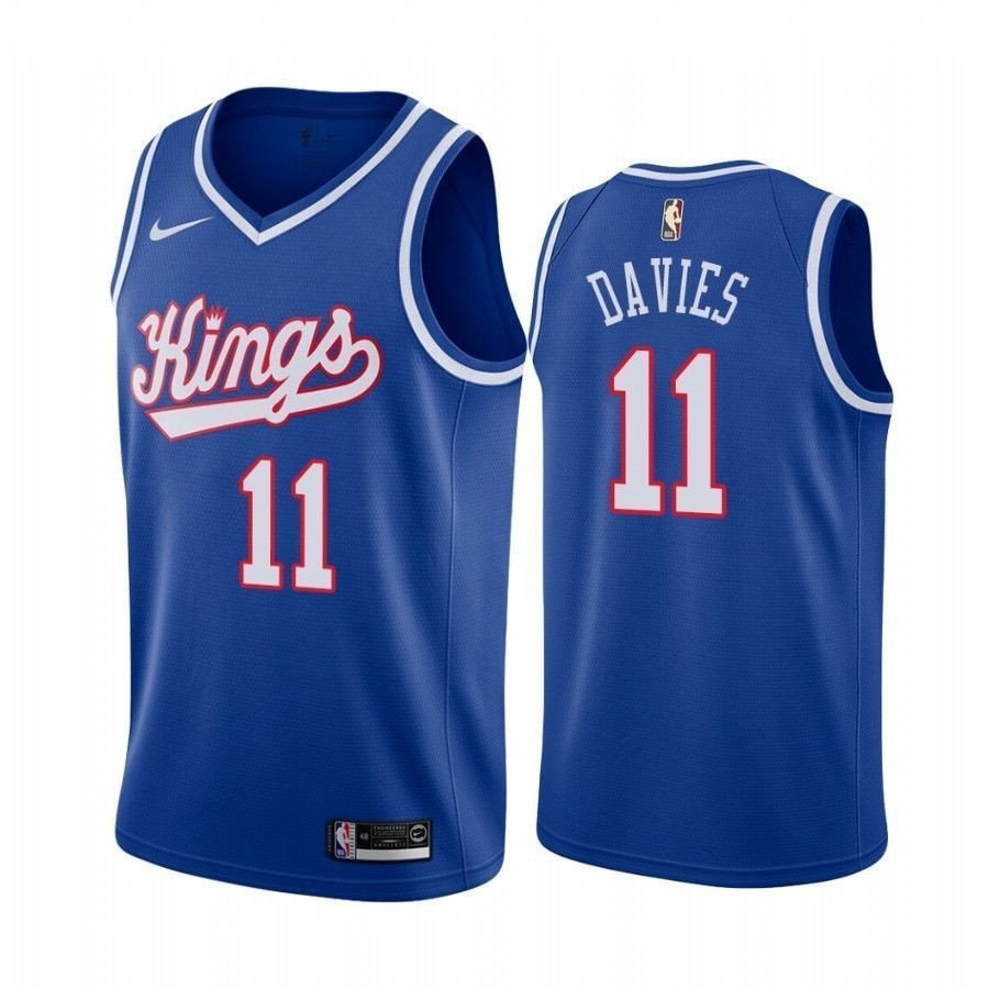 Men's Sacrato Basketball Team Bob Davies 11 Blue Throwback Jersey