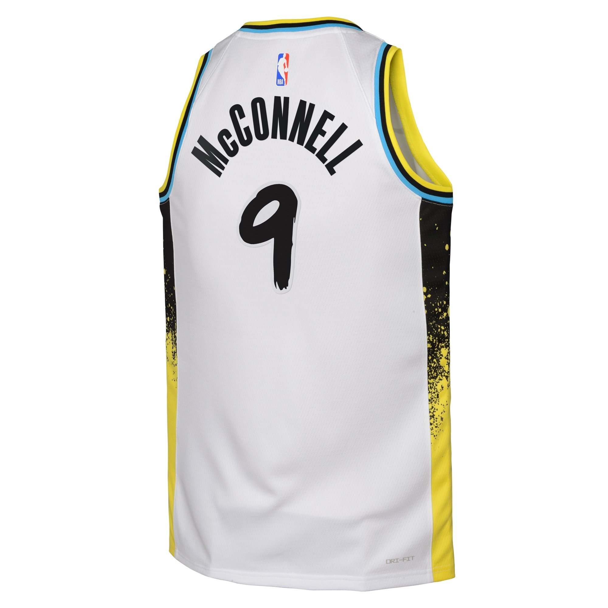 Indiana Pacers 2024 City Edition Swingman Jersey T.J. McConnell White Youth S-3XL