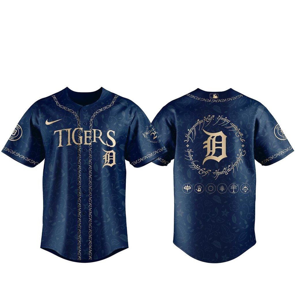 Baseball Team The Lord of The Rings 2026 Night Navy Baseball Jersey