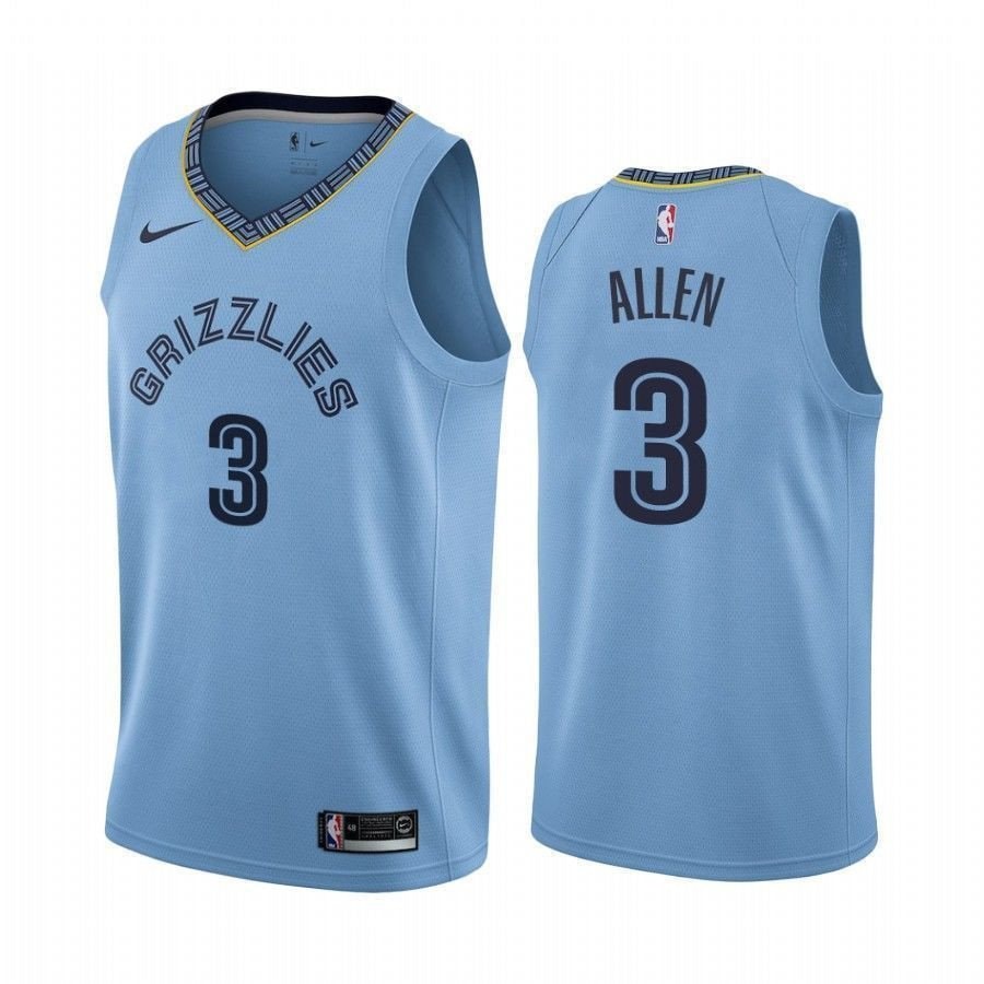Men's Memphis Grizzlies Grayson Allen #3 Stitched Jersey Multicolor S-3XL