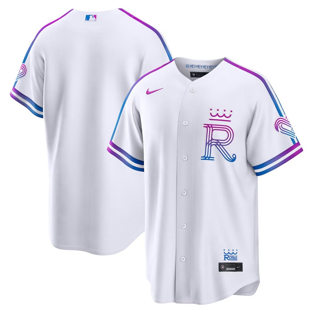 Baseball Team White 2026 City Connect Stadium Baseball Jersey