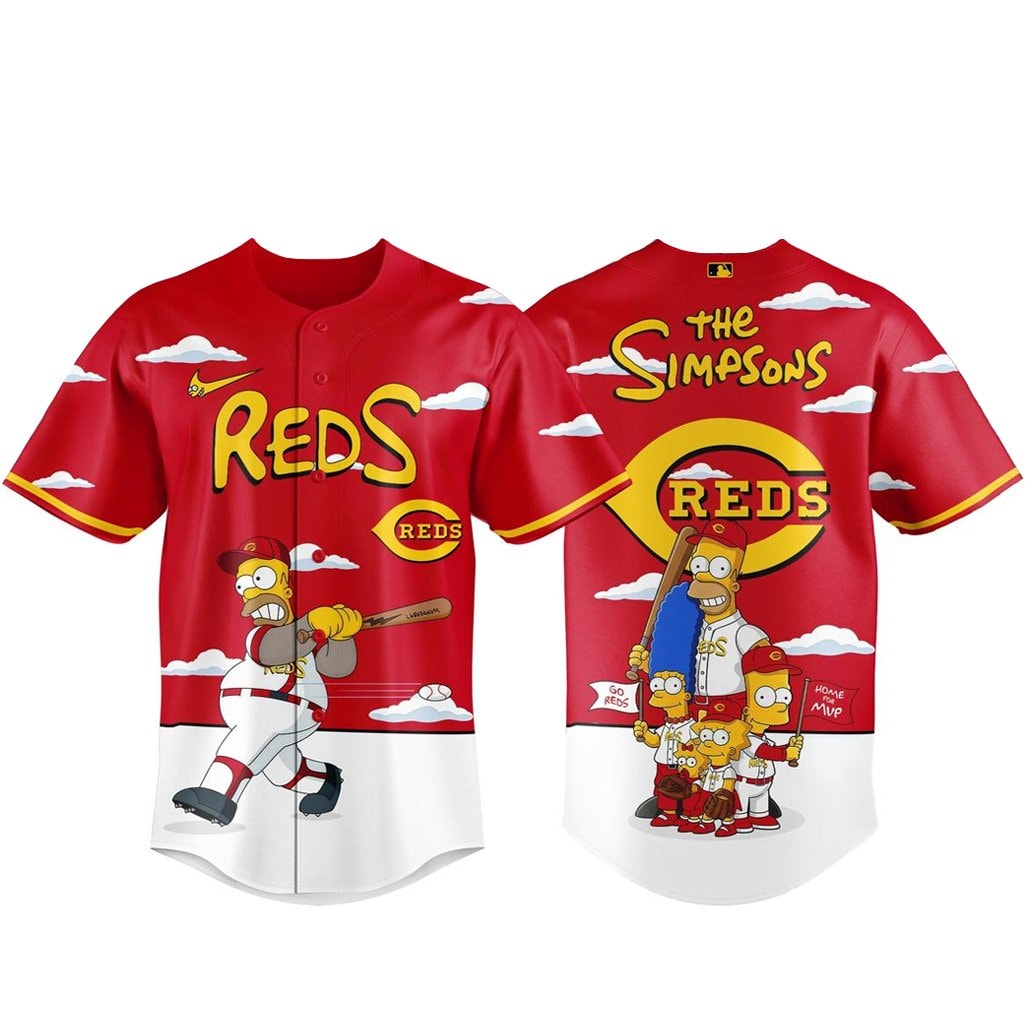 Baseball Team x The Simpsons 2026 Major Gameday Baseball Jersey
