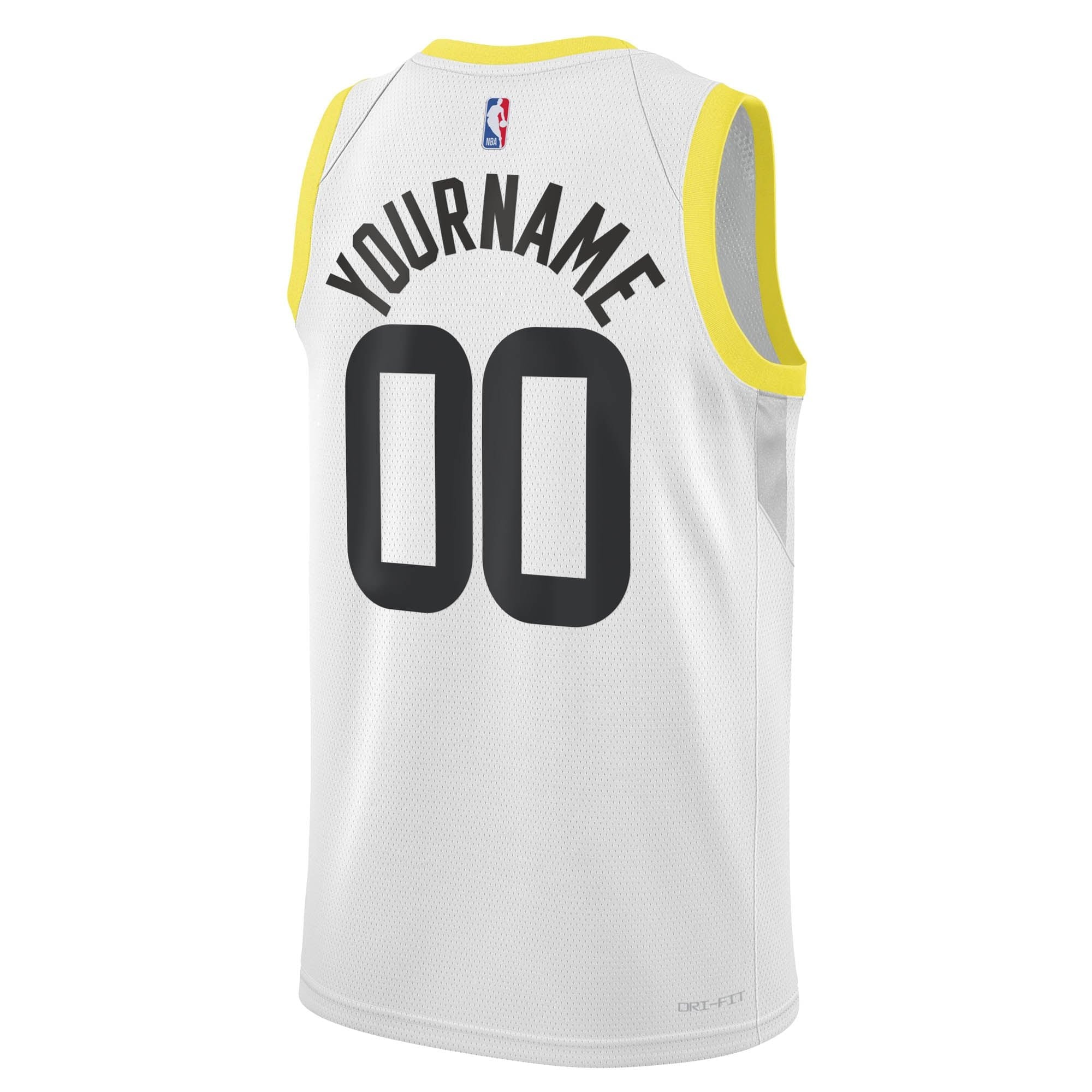 Utah Jazz Association Swingman Custom Jersey Youth Unisex Multicolor S-3XL