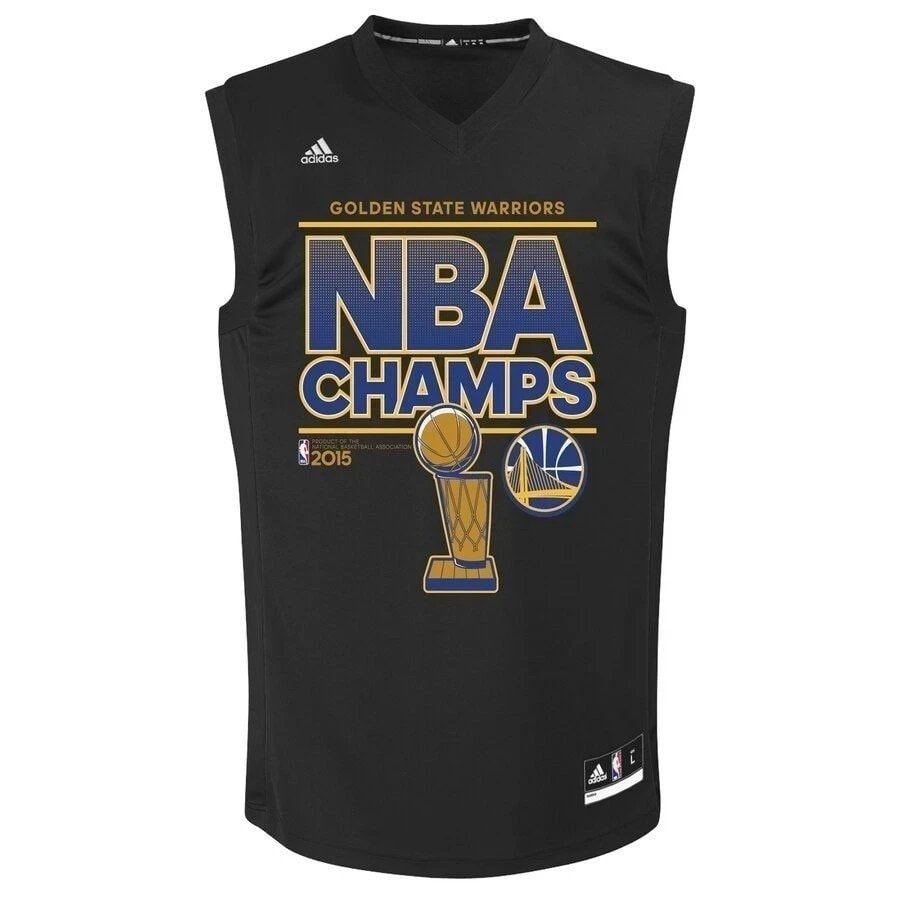 Andrew Bogut Golden State Warriors 2015 Finals Champions Jersey Black Unisex