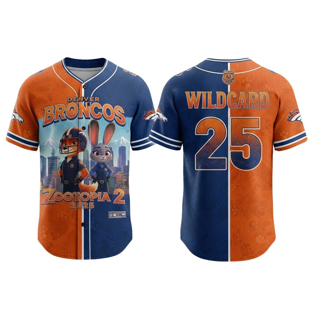 Football Team x Zootopia 2 Wilde Hopps Baseball Jersey 2025