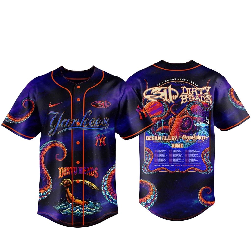 Baseball Team 311 x Dirty Heads 2026 So Glad You Made It Baseball Jersey
