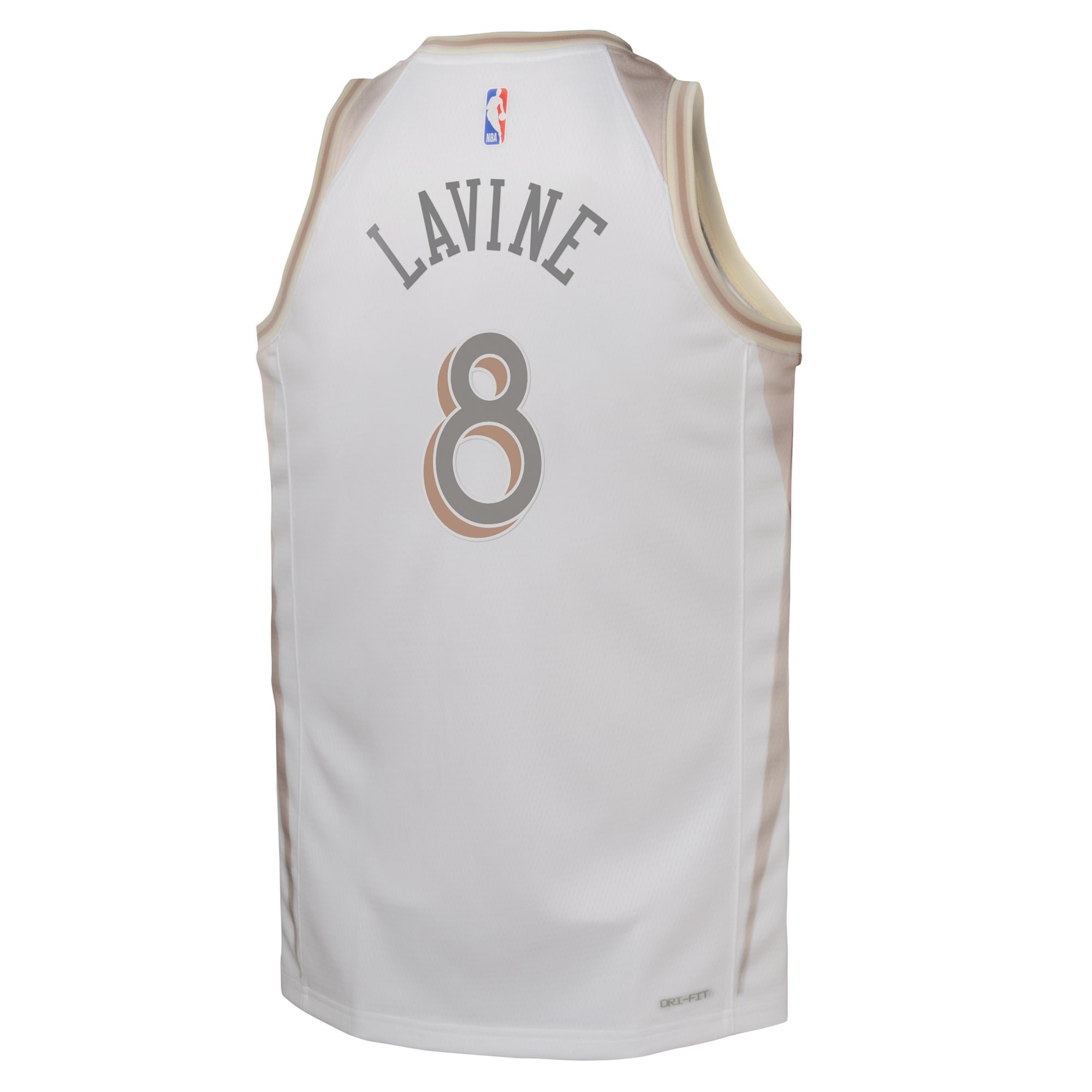 Chicago Bulls 2024 City Edition Swingman Jersey White Zach LaVine Youth S-3XL