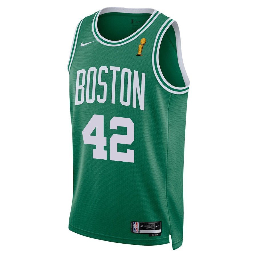 Al Horford 42 Boston Celtics 2024 Finals Champions Jersey Icon Edition Kelly Green
