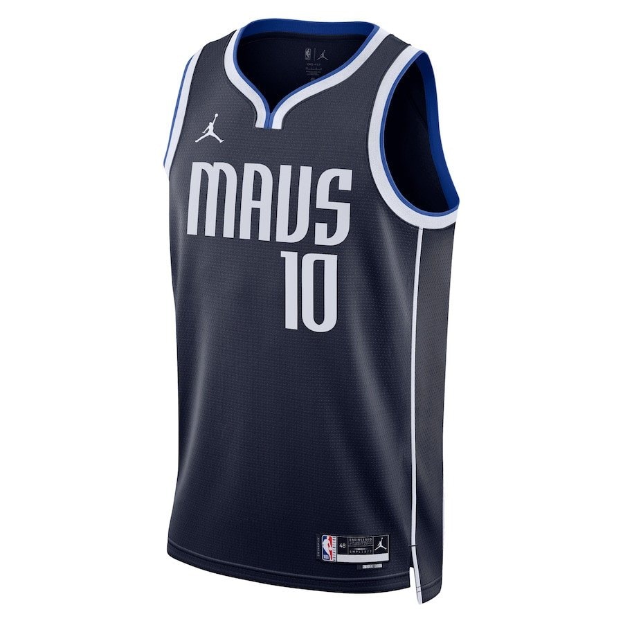 Tim Hardaway Jr. 10 Dallas Mavericks Unisex Swingman Jersey Statement Edition Navy