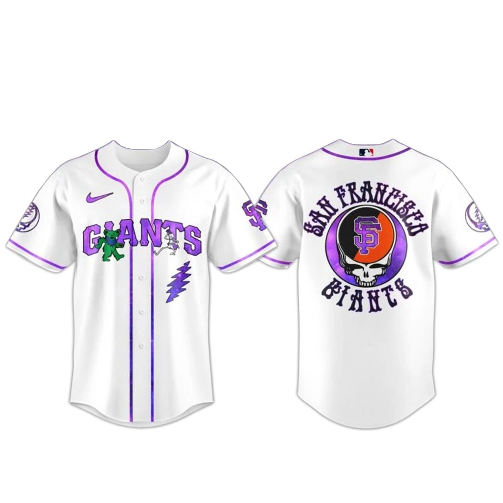 Baseball Team Grateful Dead Night 2026 Baseball Jersey