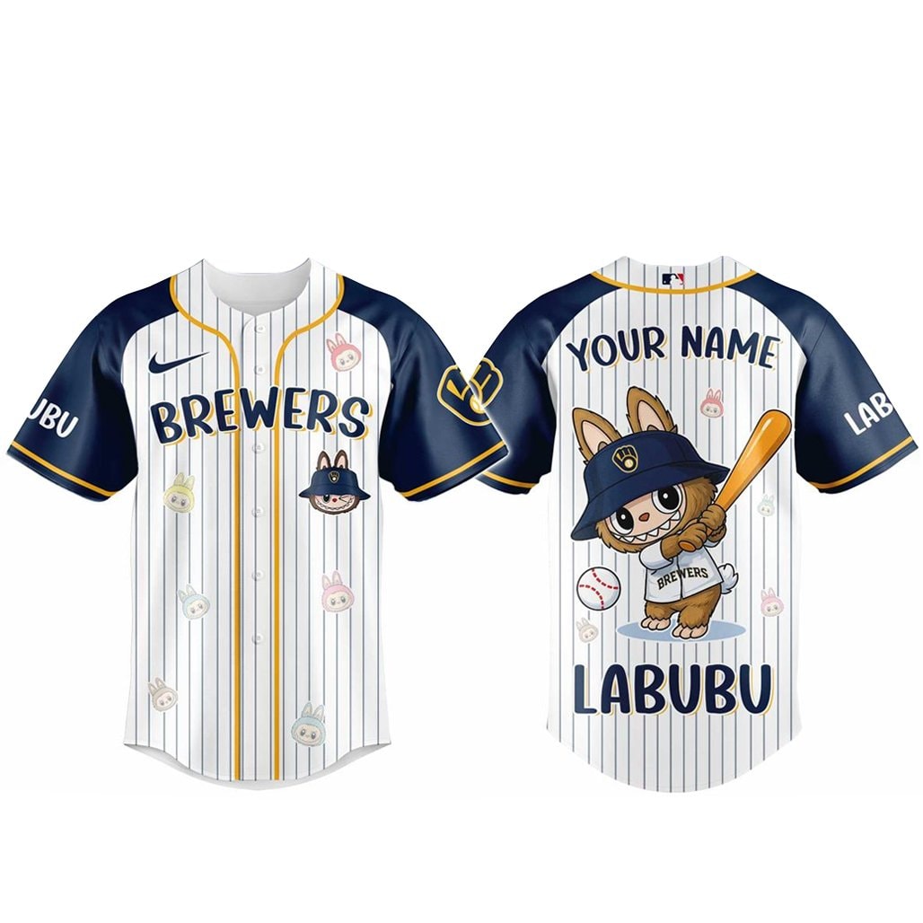 Custom Name Baseball Team x Labubu Game Night 2026 Baseball Jersey