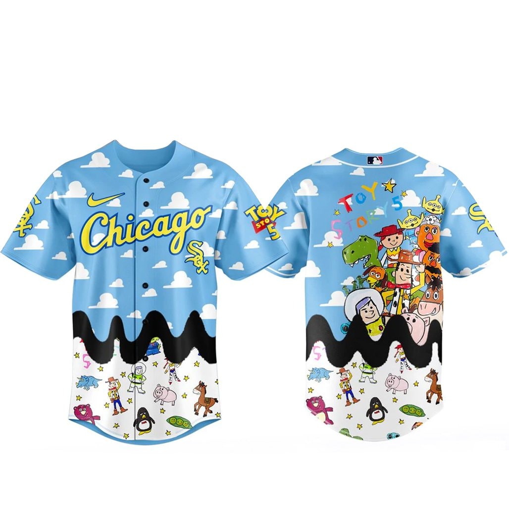 Baseball Team x Toy Story 5 Baseball Jersey Version 2