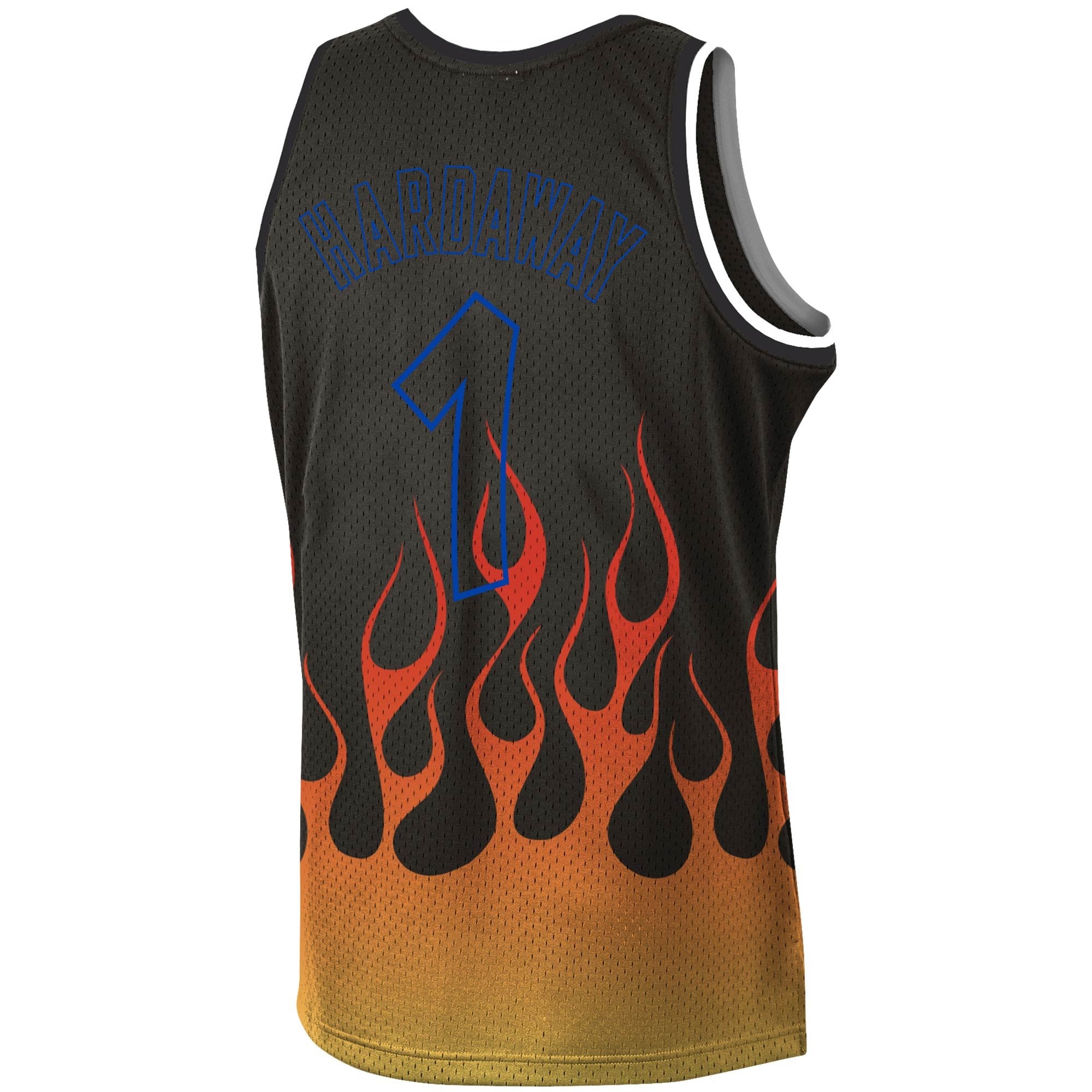 Men's Mitchell & Ness Penny Hardaway Black Orlando Magic 1994-95 Hardwood Classics Swingman Jersey