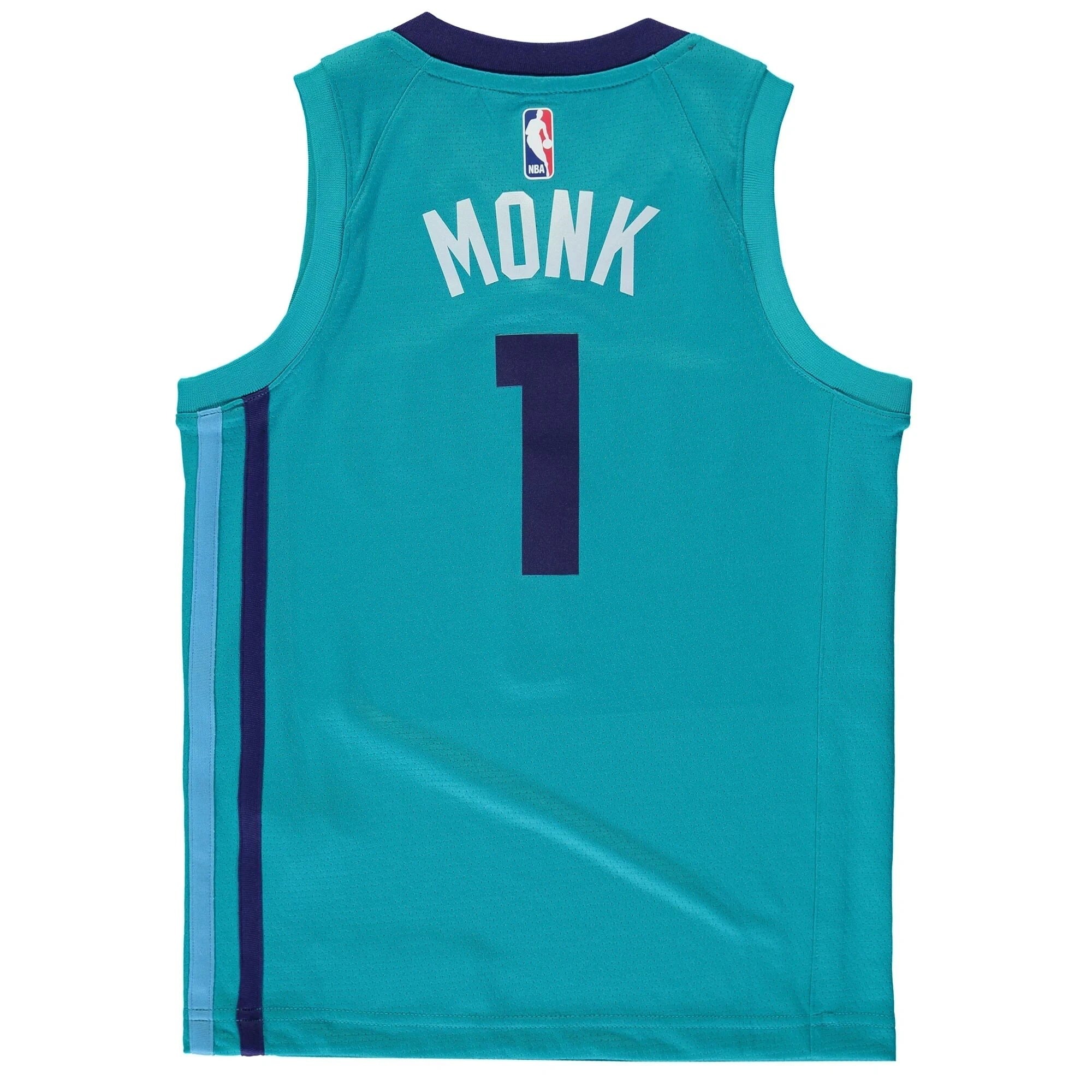 Malik Monk Charlotte Hornets Brand Jordan Youth Swingman Jersey Teal - Icon Edition