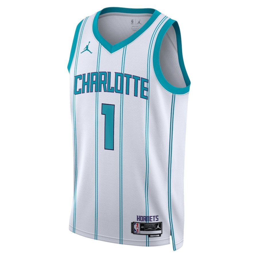 LaMelo Ball 1 Charlotte Hornets Unisex Swingman Jersey Association Edition White