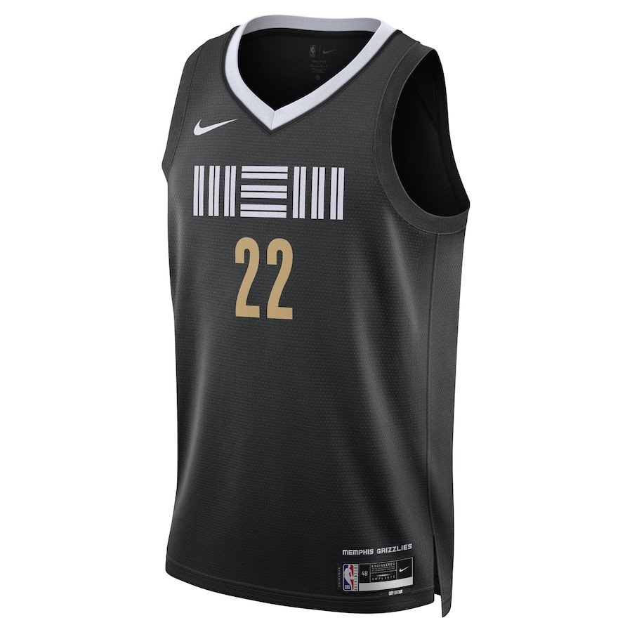 Desmond Bane 22 Memphis Grizzlies 2023/24 Swingman Jersey City Edition Unisex Black