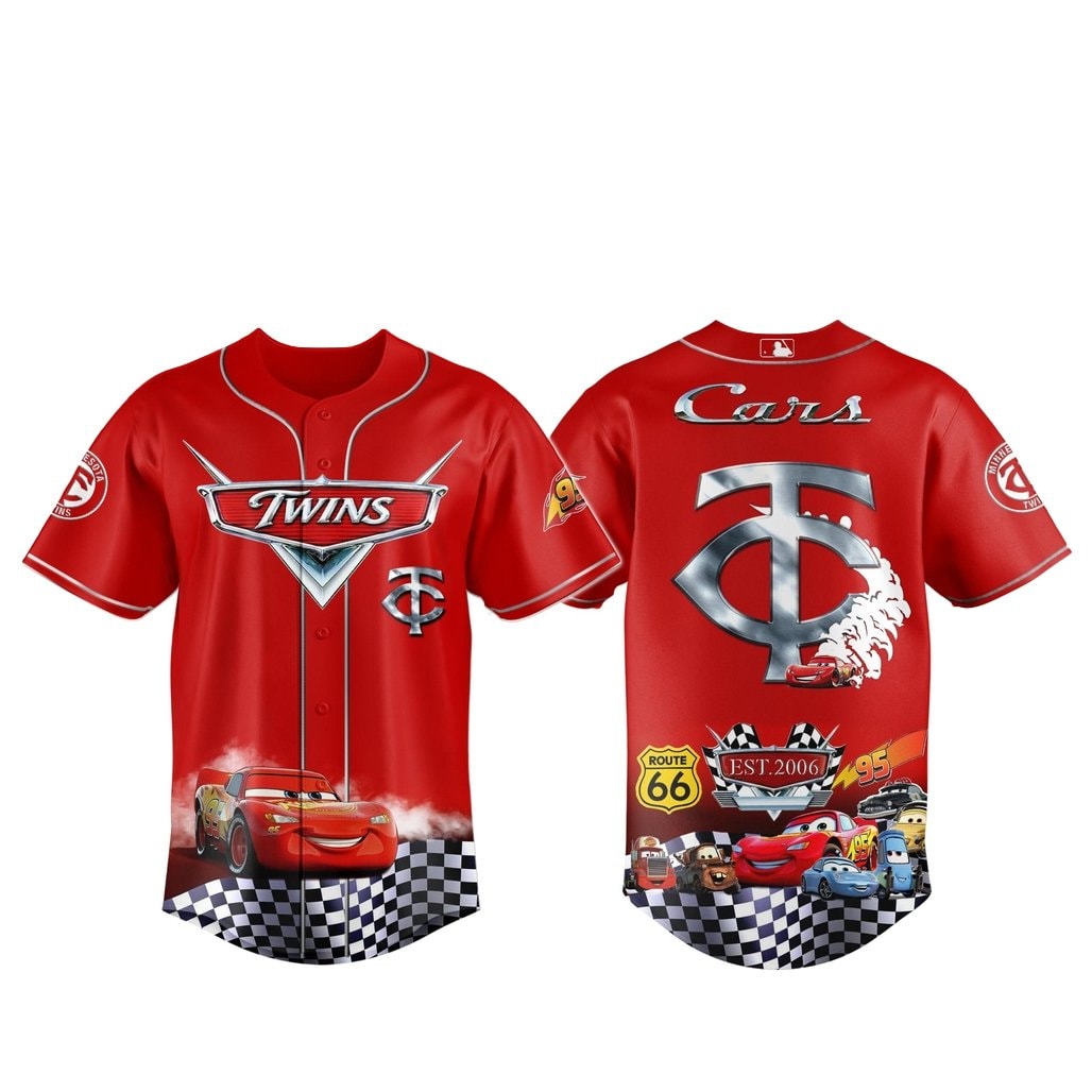 Baseball Team Special Cars 20th Anniversary Baseball Jersey