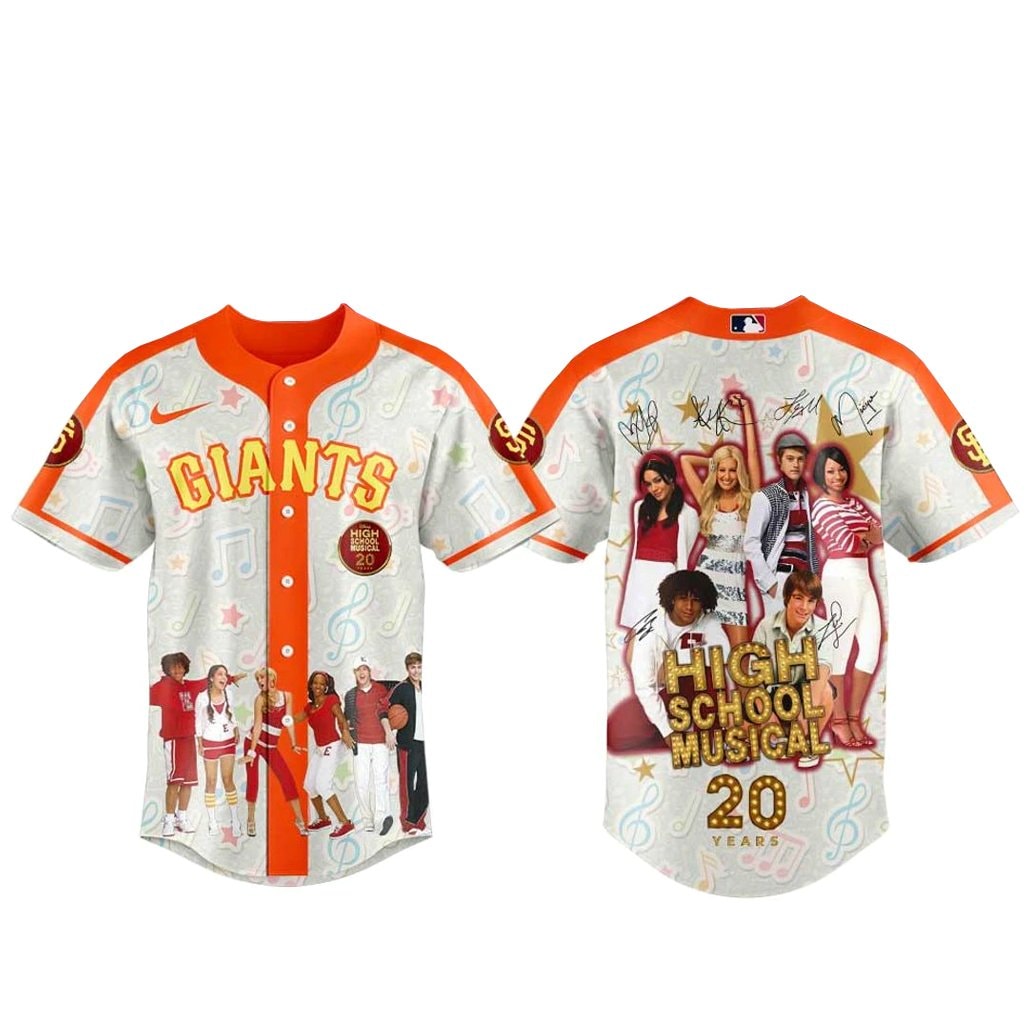 Baseball Team x 20th Anniversary High School Musical Baseball Jersey