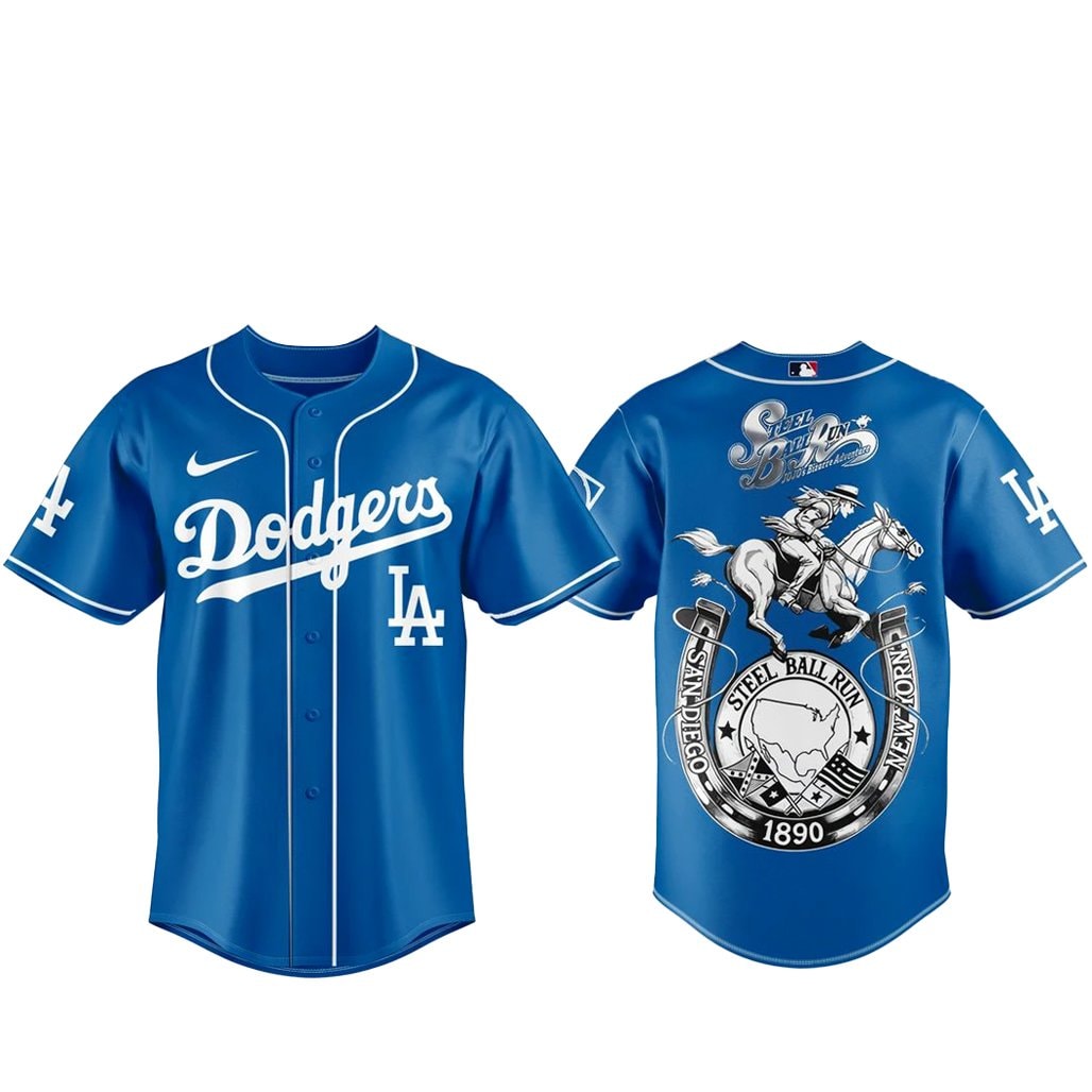 Baseball Team x Steel Ball Run 2026 Baseball Jersey Version 1