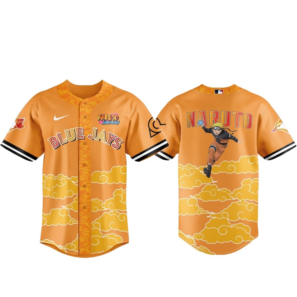Baseball Team x Naruto Night 2026 Baseball Jersey Version 2